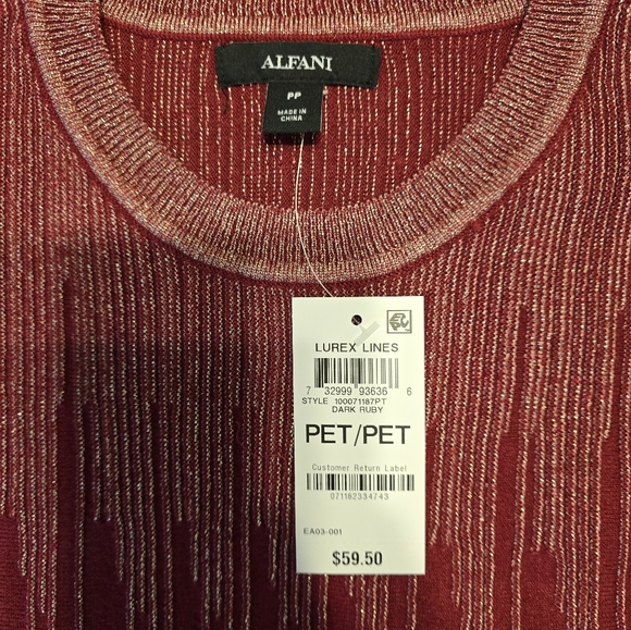 NEW Alfani petite sweater - Picture 5 of 9